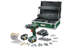 Bosch PSB1800 Hammer Drill with 241 Accessories - 18V